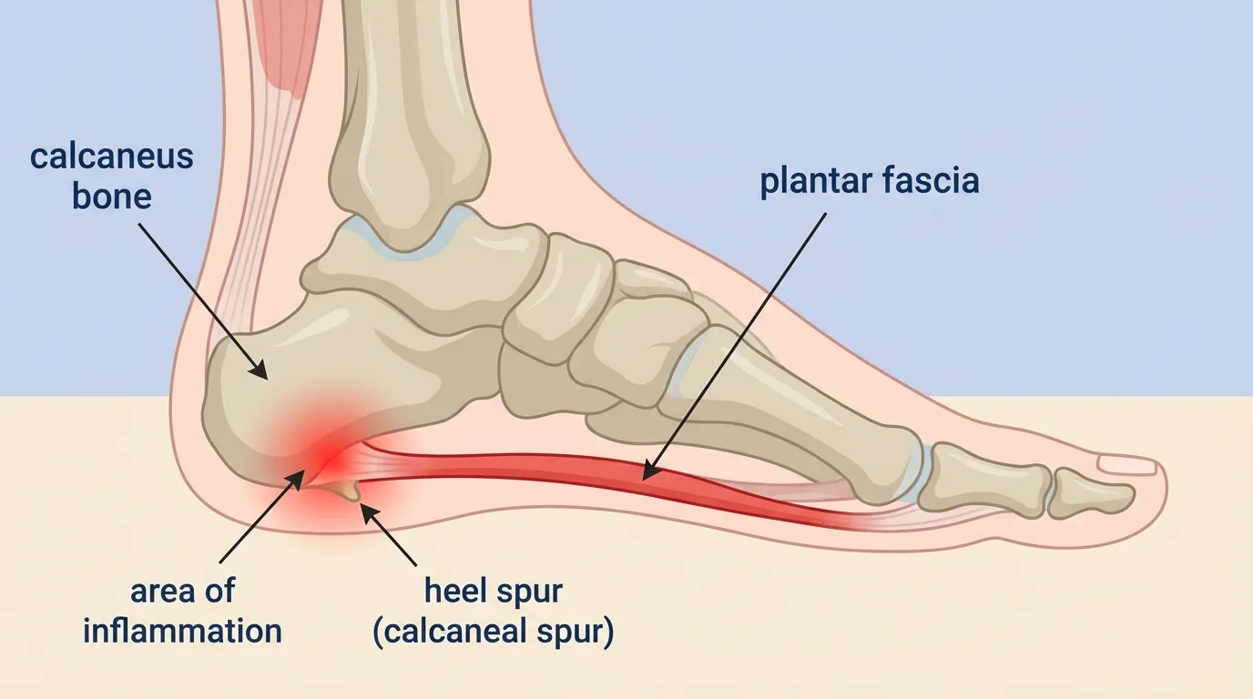 Custom orthotic insole for plantar fasciitis and heel spur relief – Steps Creators Dubai