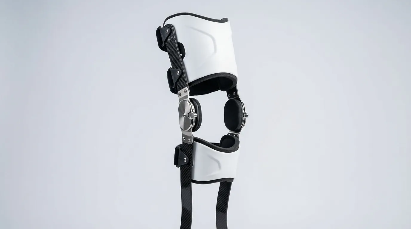 Custom Knee Ankle Foot Orthosis KAFO brace by Steps Creators Dubai