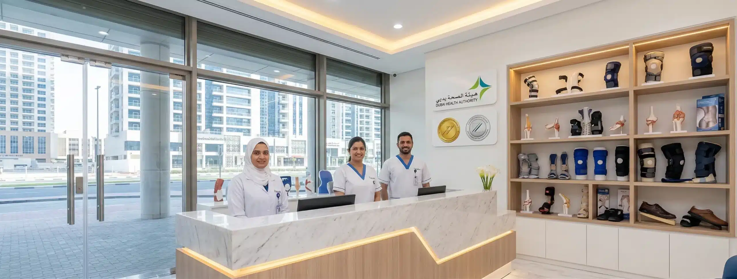 Steps Creators Dubai team — trusted orthopedic and orthotic device specialists in the UAE
